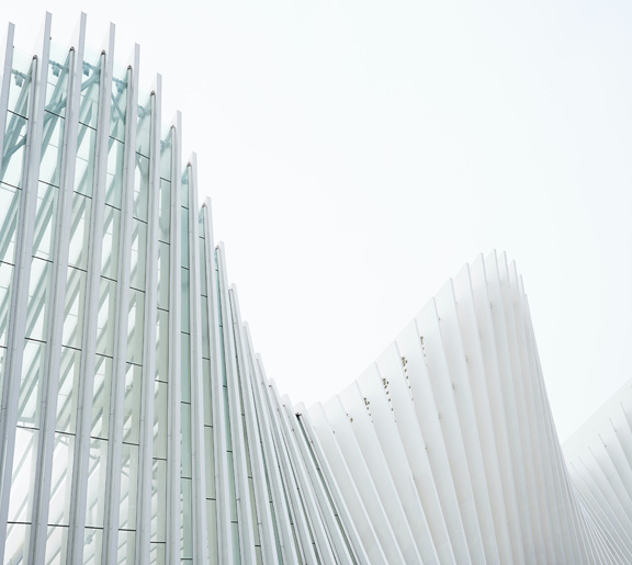 Commercial building exterior