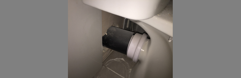 Around service pipes